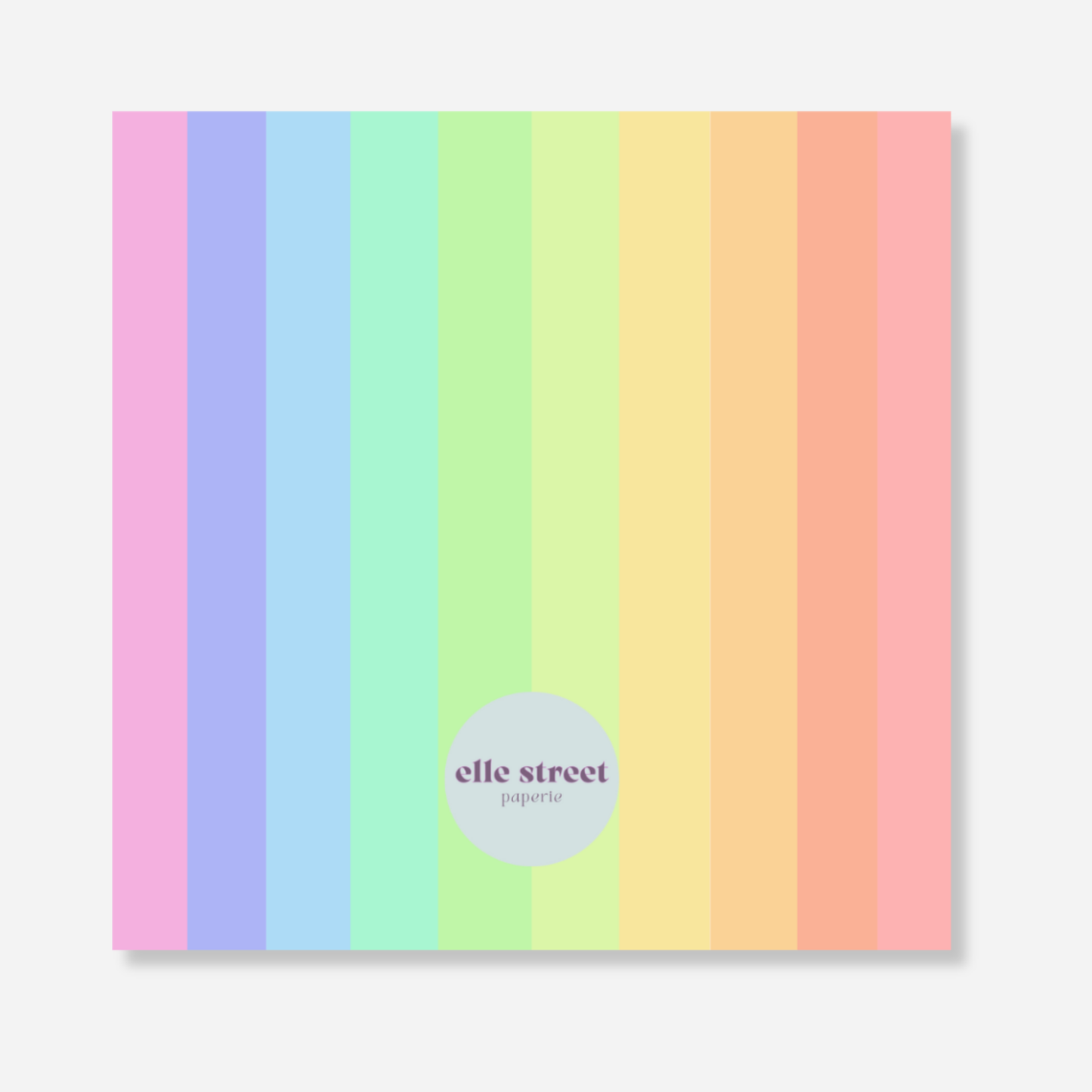 Rainbow 2 Name Bag Tag